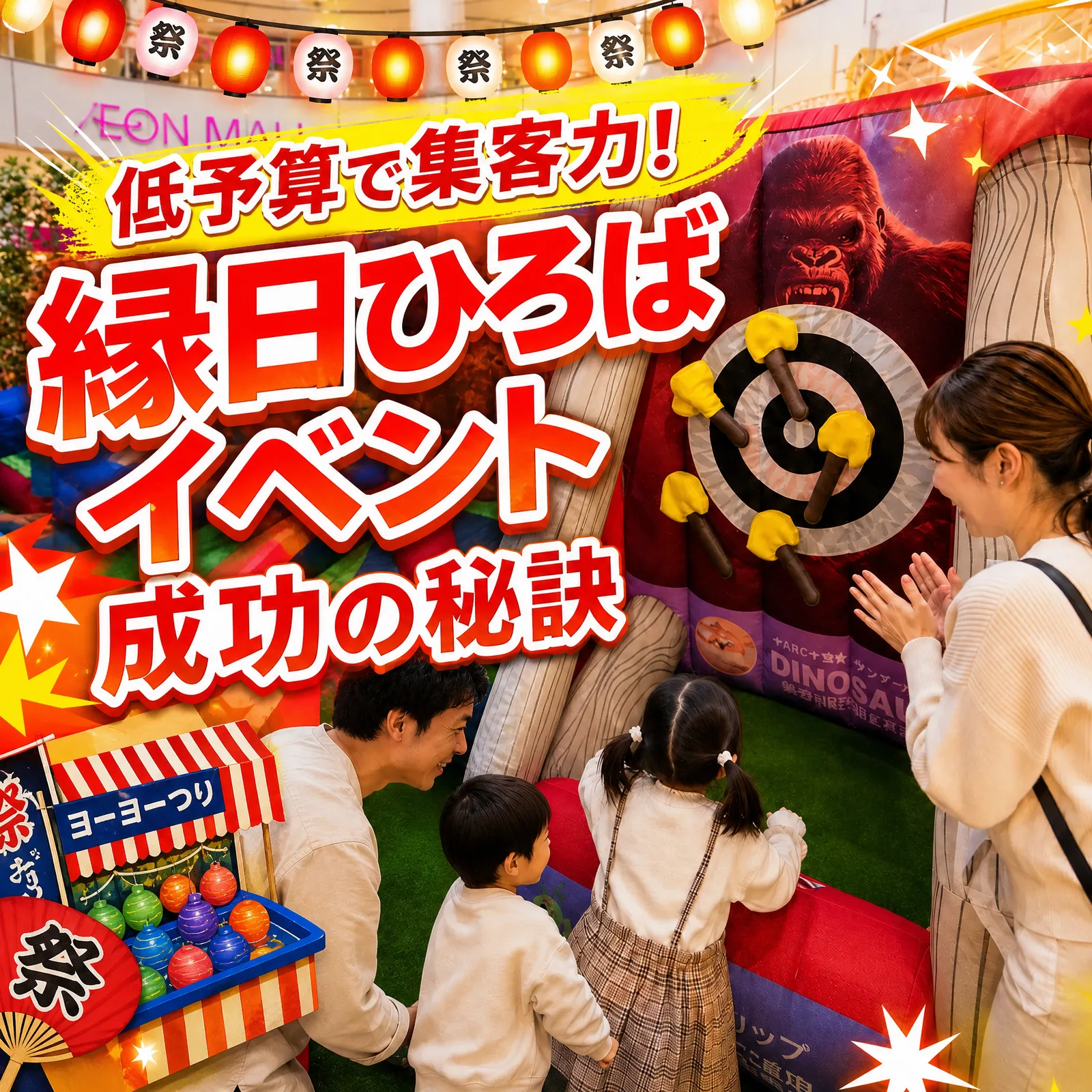 低予算で集客力UP！縁日ひろばの始め方