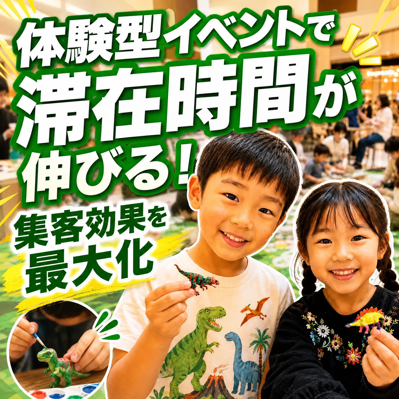 体験型イベントで滞在時間が伸びる仕組みとは？集客効果を最大化する秘訣