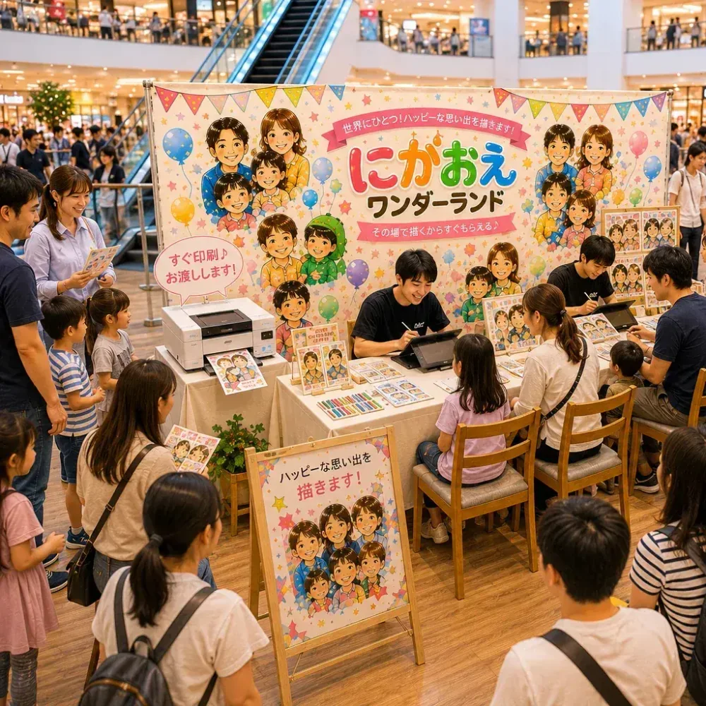 AI似顔絵アート