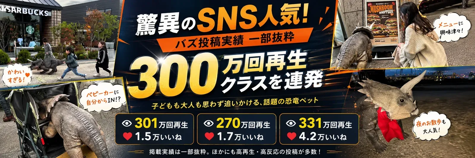 SNSで100万再生を記録したトリぼんの動画のワンシーン