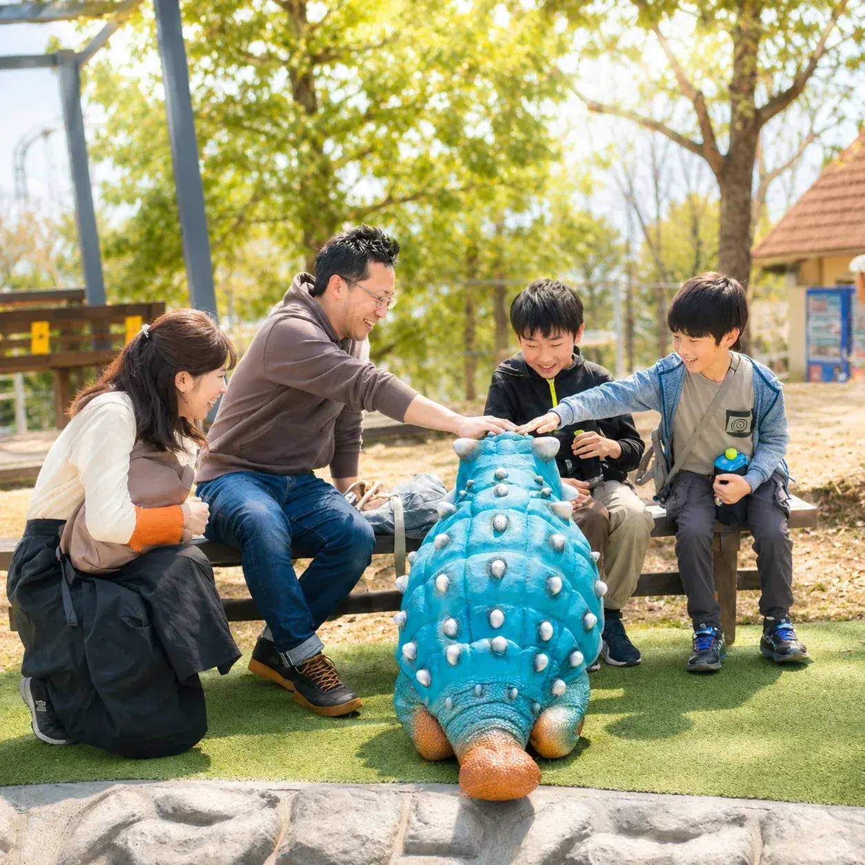 **4月**　進級。ふれあい中心